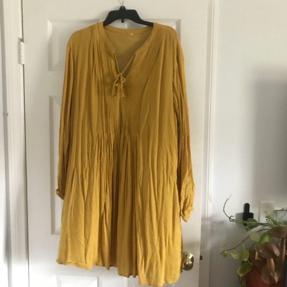 Mustard Dress